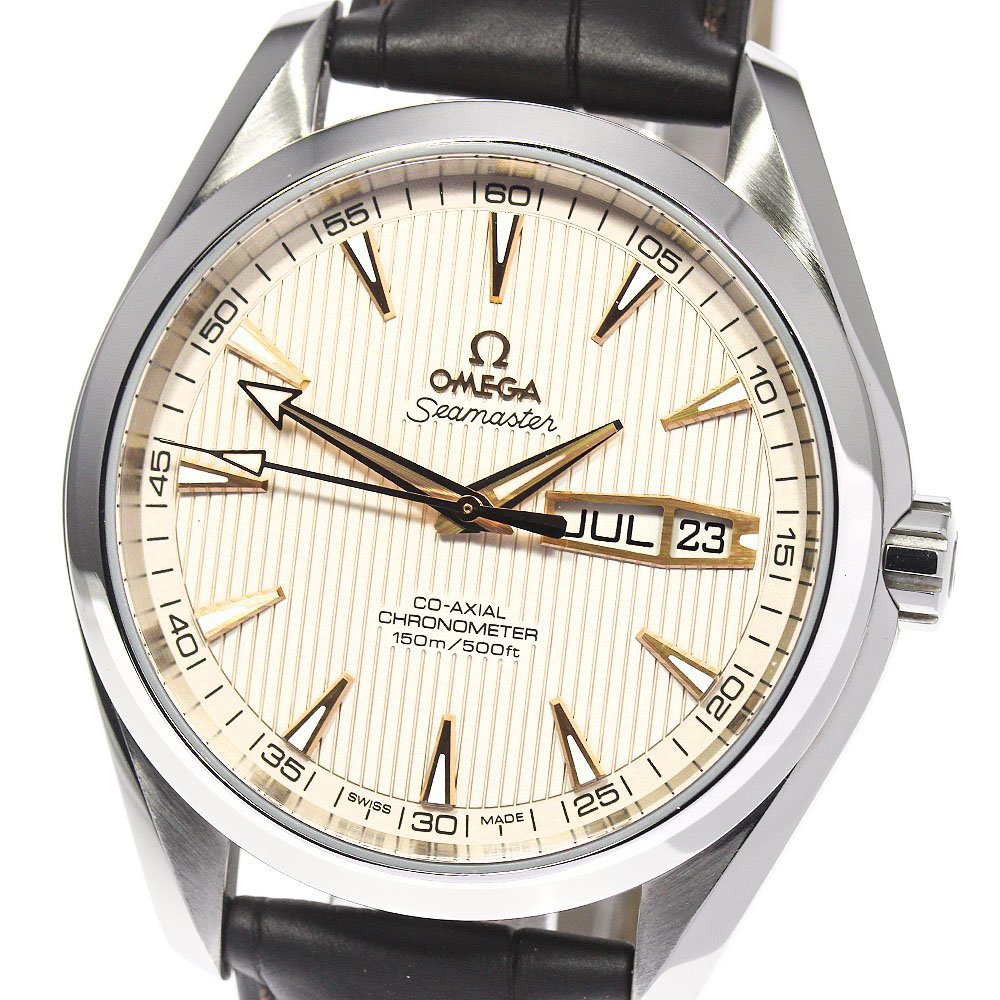 メーカー直送】 シーマスター ☆美品☆箱・保証書付き【OMEGA】オメガ