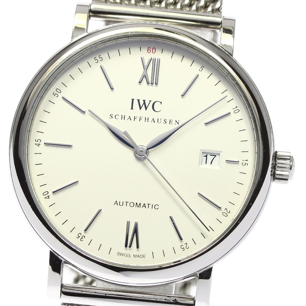 即納&大特価】 SCHAFFHAUSEN】IWC ☆保証書付き【IWC ポートフィノ