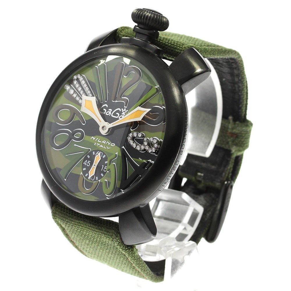 GaGa MILANO】ガガミラノ マヌアーレ48MM スモールセコンド GaGa MILANO】ガガミラノ マヌアーレ48MM スモールセコンド
