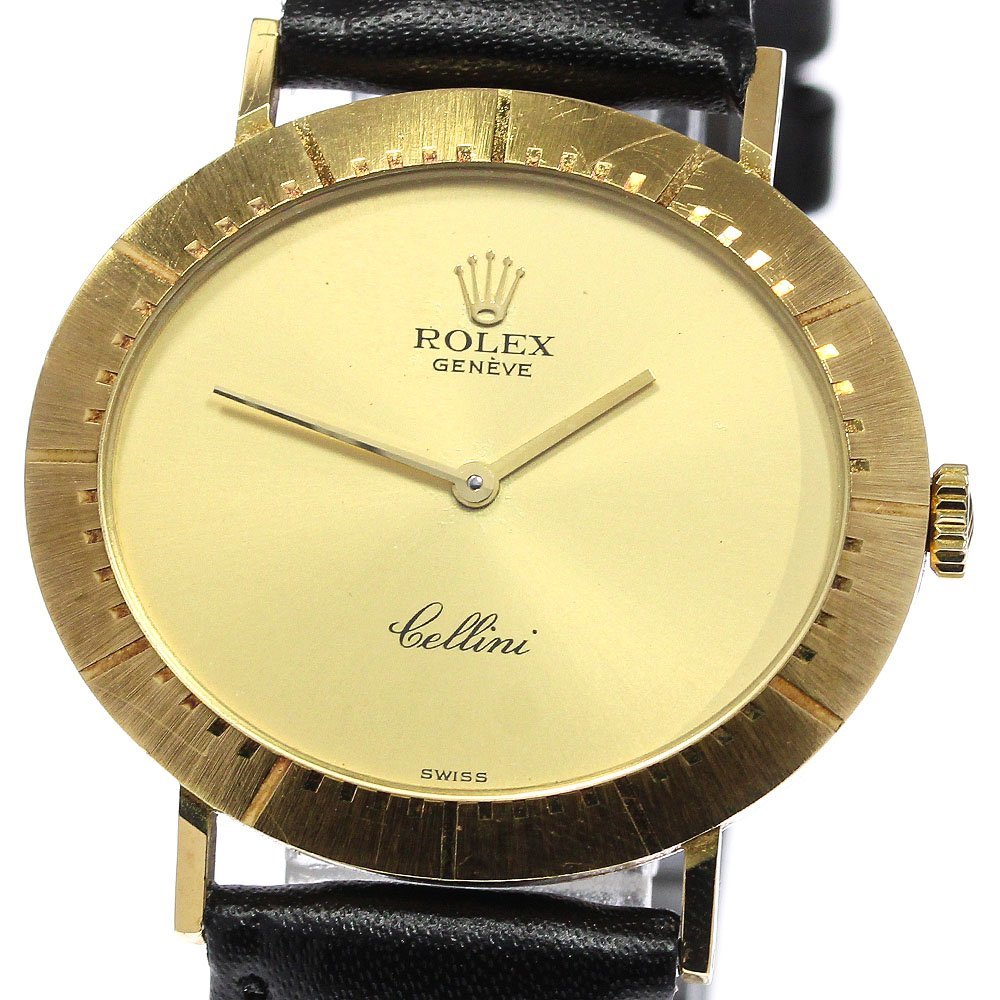 見事な創造力 チェリーニ 【ROLEX】ロレックス K18YG メンズ_716598