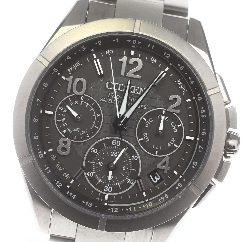 安いそれに目立つ ☆美品 箱保【CITIZEN】シチズン アテッサ CC9070