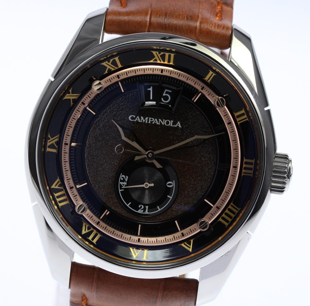 ☆良品 箱保付き【CITIZEN】シチズン カンパノラ 誕生15周年記念モデル 聚楽(じゅらく) NZ0000-07P 自動巻き メンズ