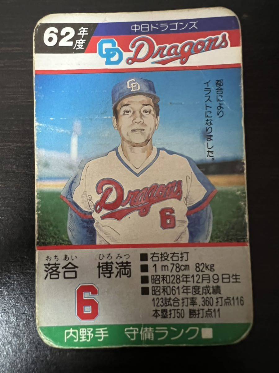 Yahoo!オークション - タカラ野球カード 昭和62年中日ドラゴンズ Yahoo!オークション - タカラ野球カード 昭和62年中日ドラゴンズ