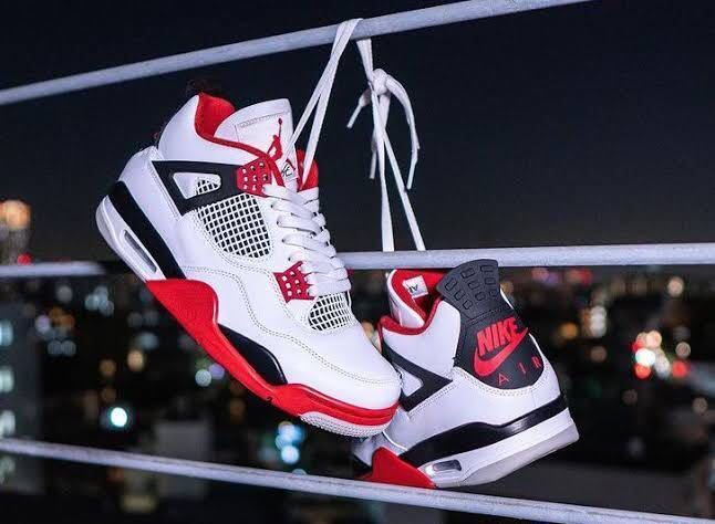 26cm US8 NIKE AIR JORDAN 4 RETRO FIRE RED OG ナイキ エアジョーダン レトロ ファイヤー レッド DC7770-160 AJ4 1 3 5 6 7 8 9 11 12 14_画像1