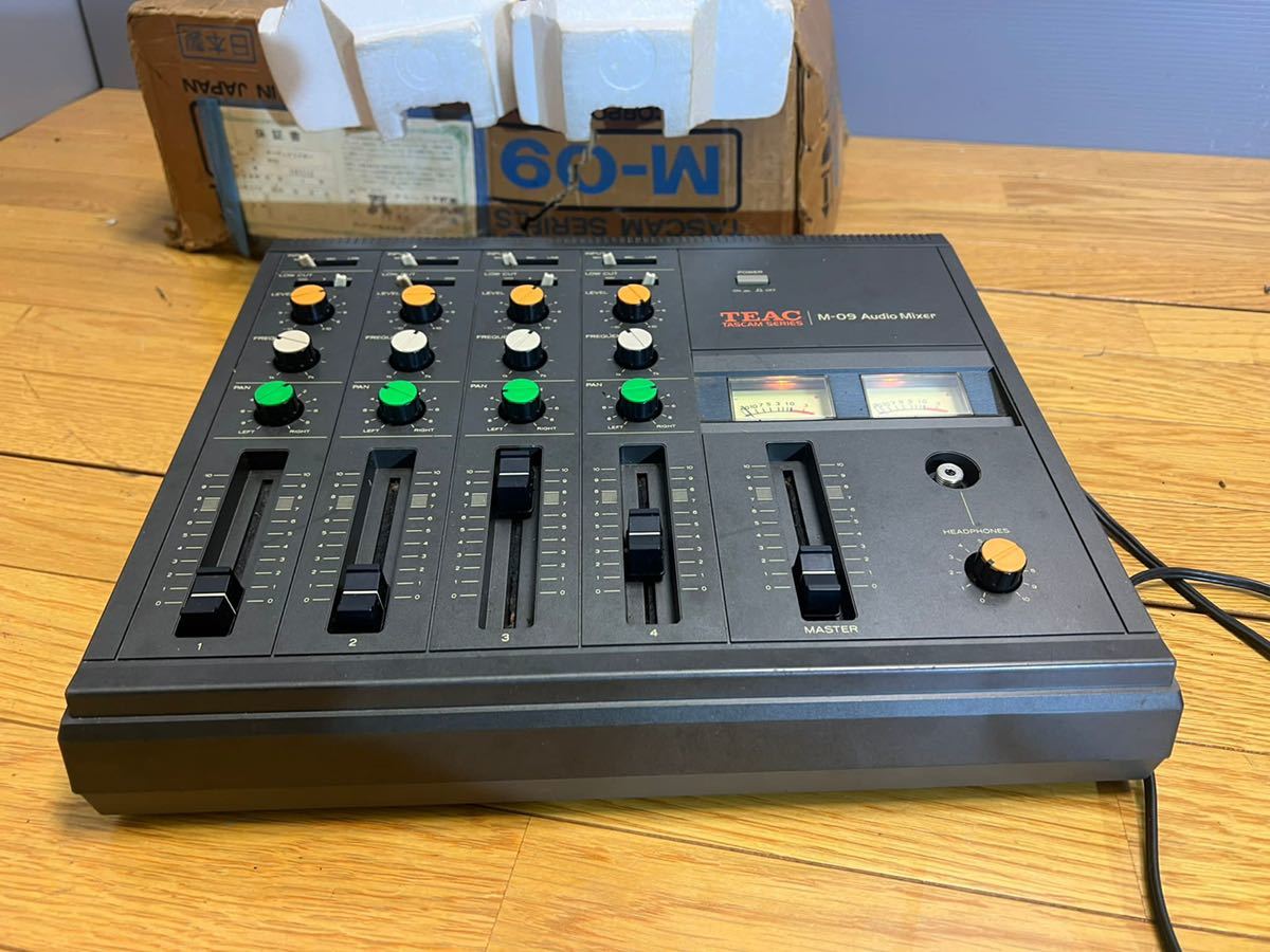 人気色 TEAC M-09 ティアック ミキサー - エフェクター
