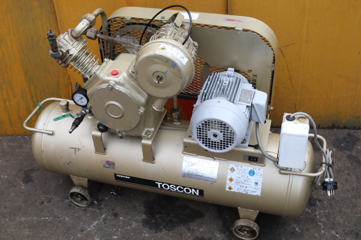  Toshiba air compressor 2.2kW(3 horse power ) 200V operation verification settled prompt decision price 