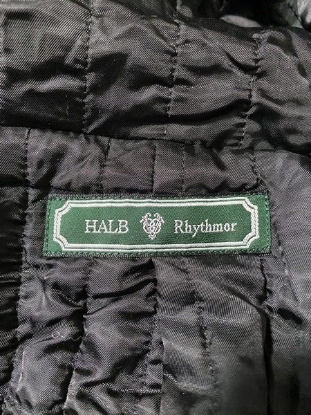 美品☆【HALB×Rhythmor】定価61,600円 ウールフードコート L 5559351-1