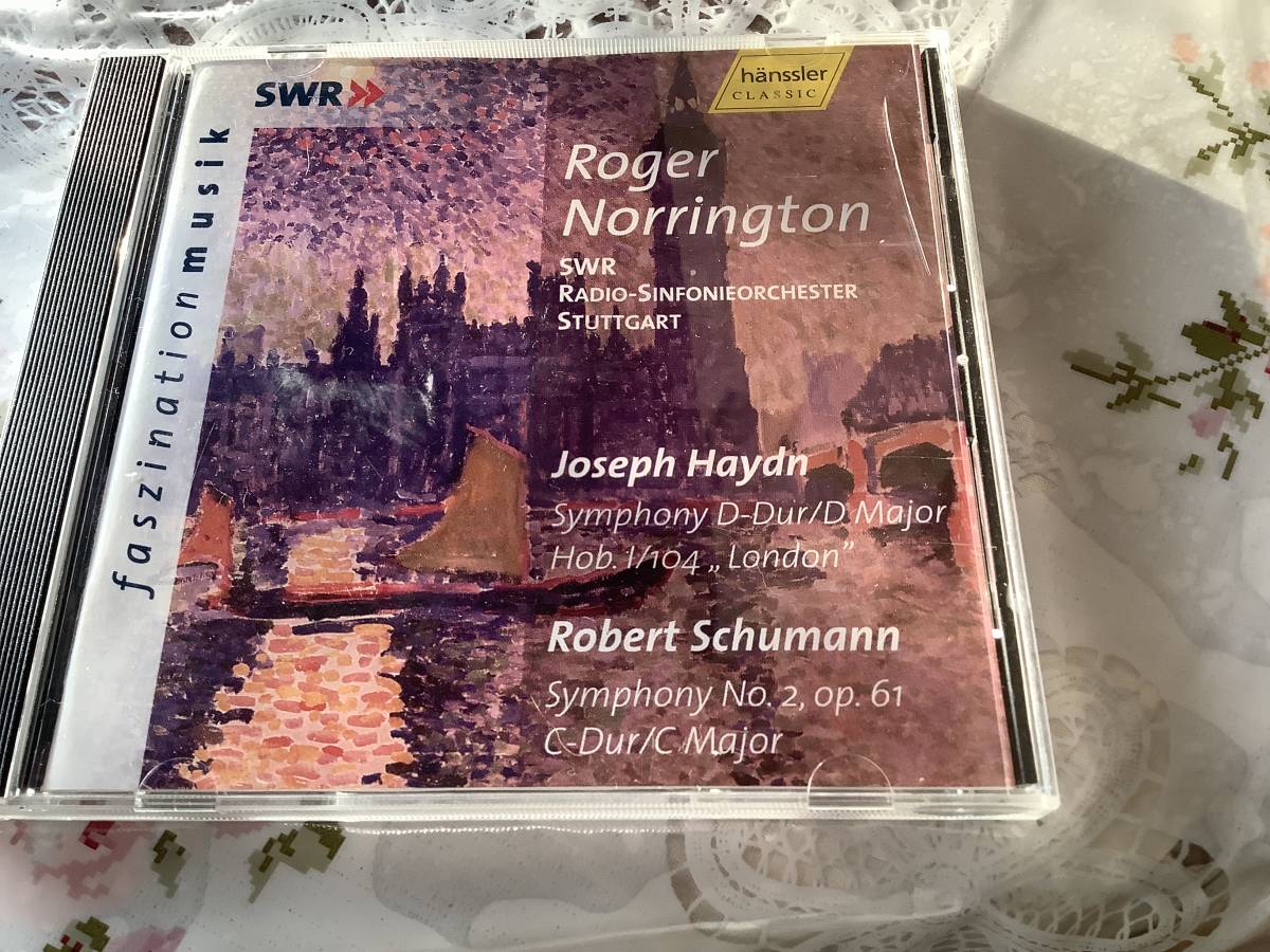 ノーリントン　　　ハイドン　交響曲104 ロンドン　　シューマン　交響曲　2 SWR_画像1