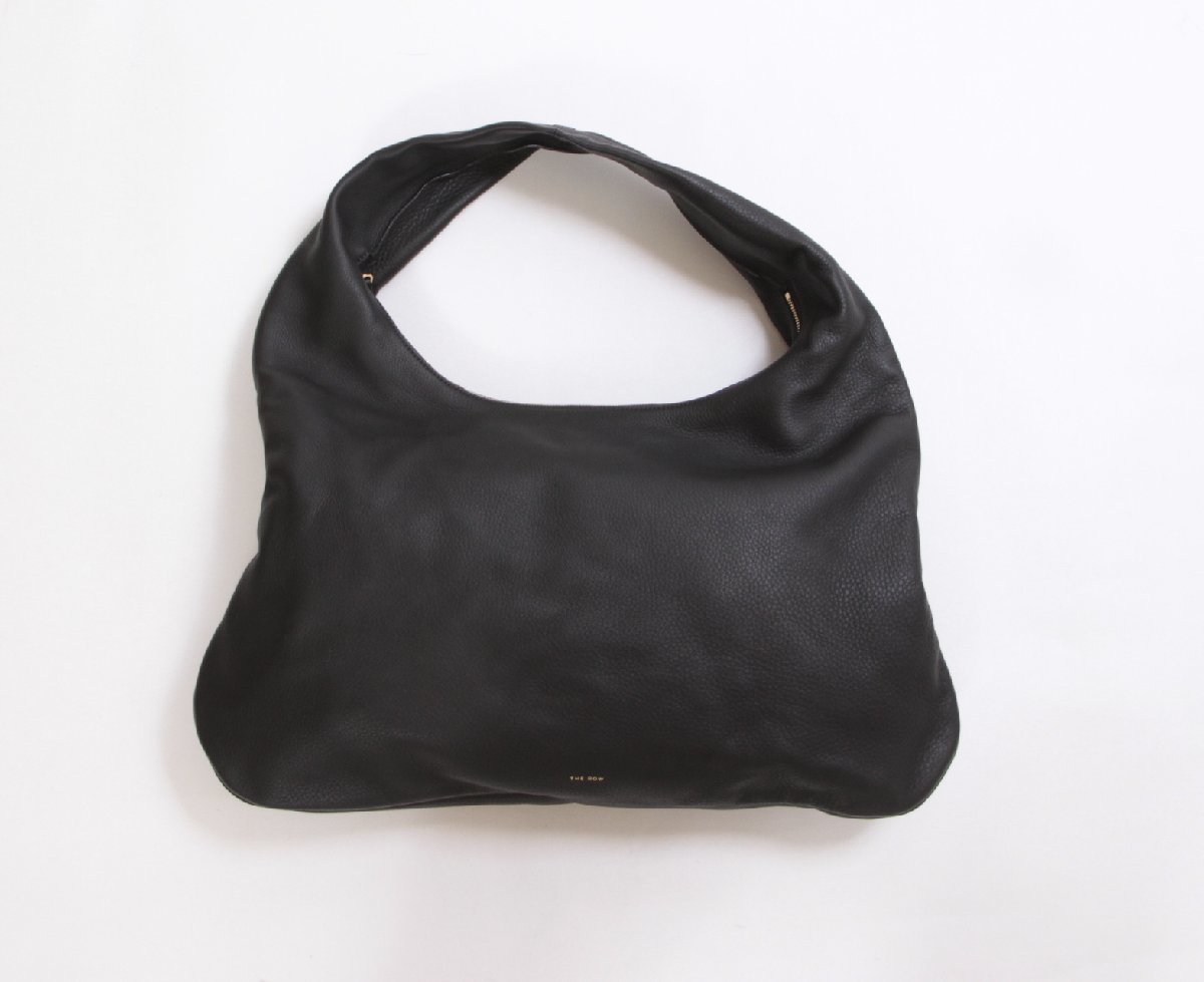 The Row◇ザ ロウ 美品 レザー エブリデイ ショルダーバッグ ブラック