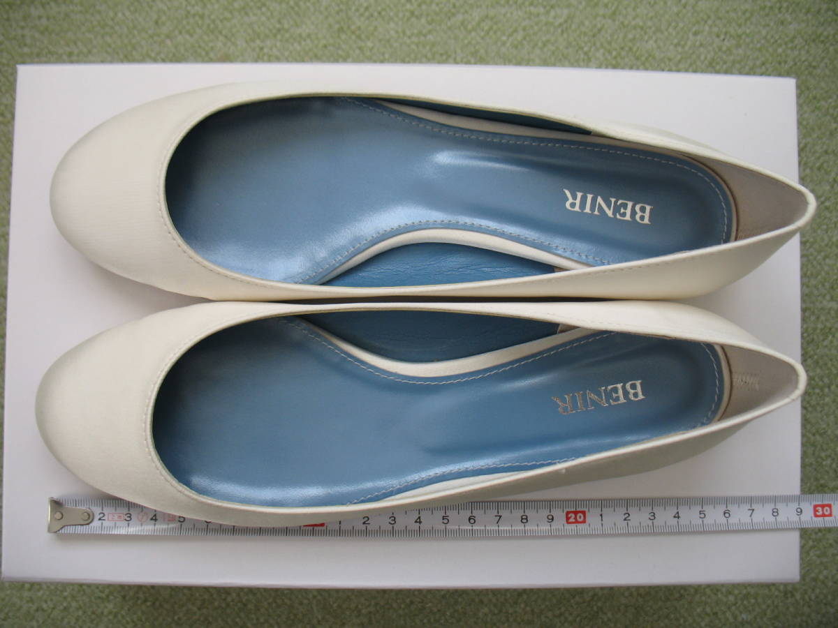 BENIR Wedding Shoes　Lady's　ベニル　ウェディング　パンプス　サイズ39　未使用　管2425_画像1