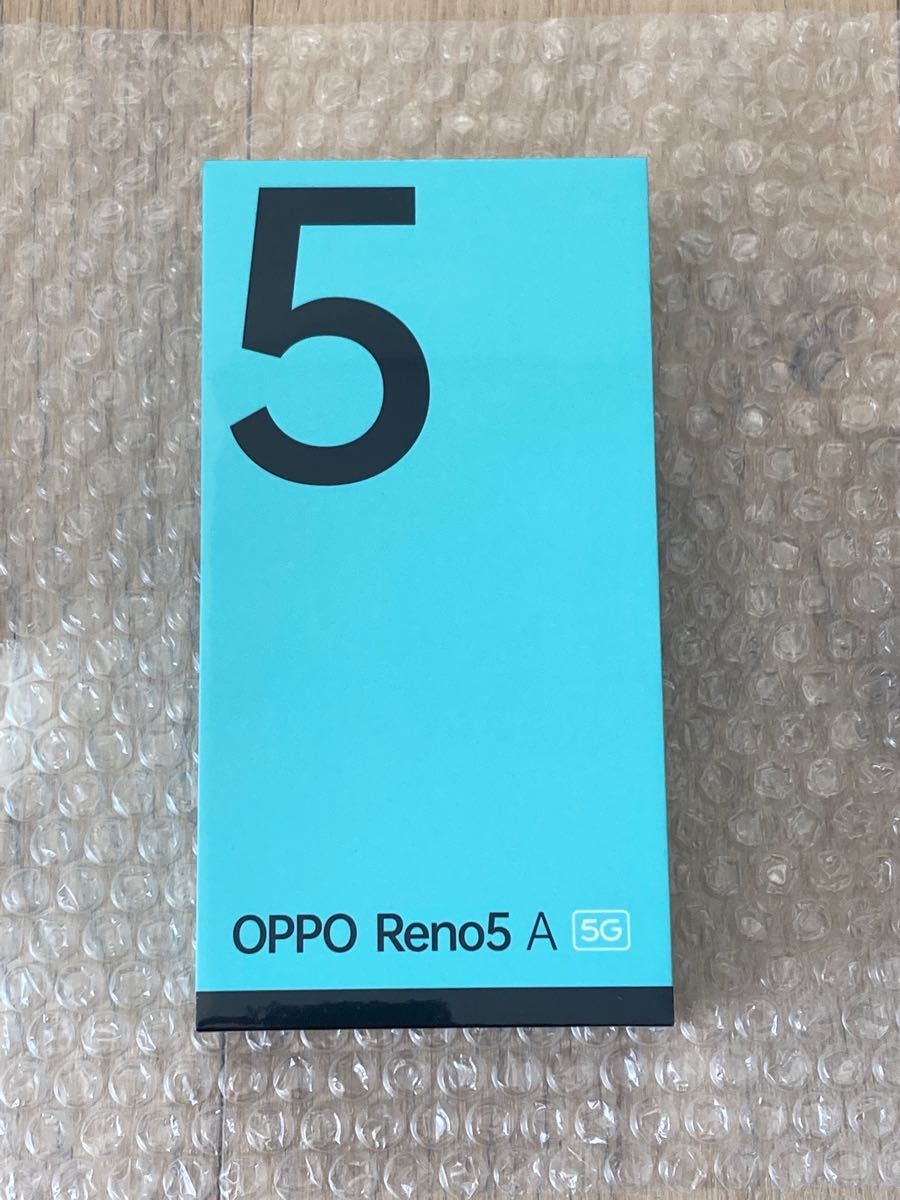 100%新品限定SALE 新品 Reno5 A 5G CPH2199 シルバーブラック SIM