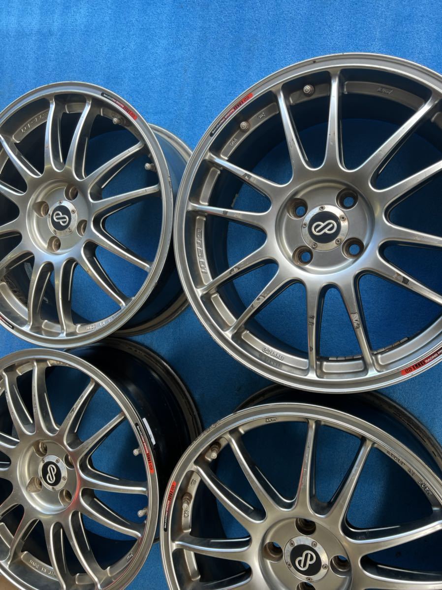 ENKEI RACING GTC01 エンケイ レーシング1７×7J+50 PCD100 -4穴 4本セットの画像6