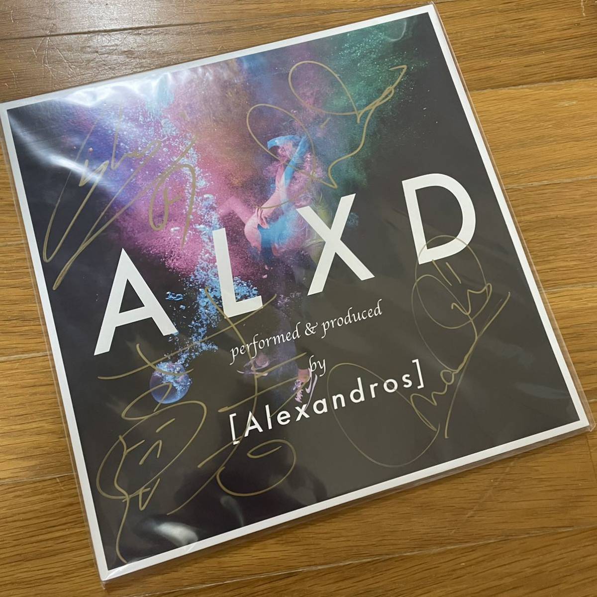 ［Alexandros］サイン入りレコード　限定_画像1