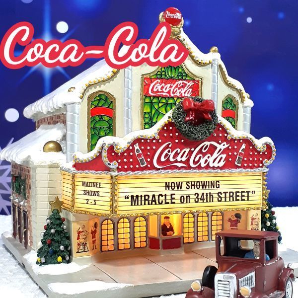 Yahoo!オークション - コカコーラ ジオラマ ライト 【 クリスマスの