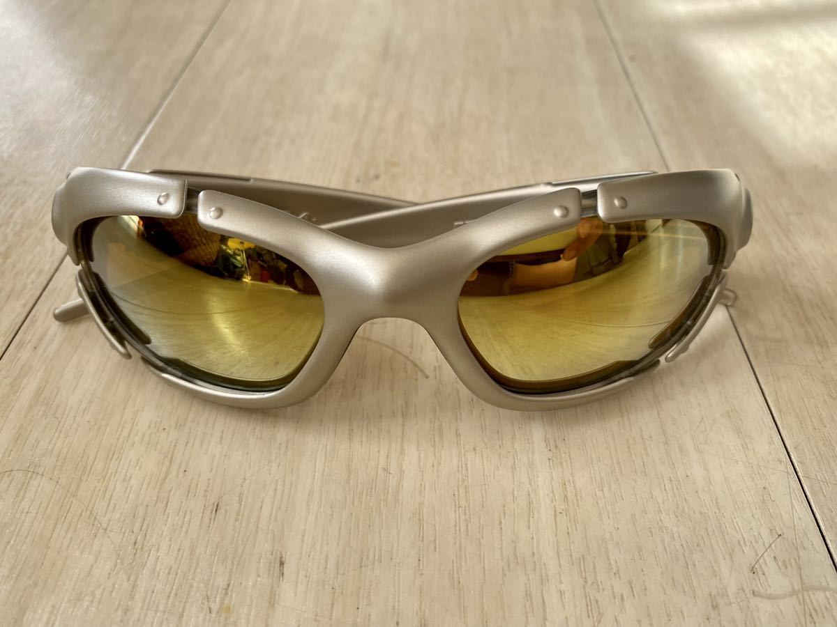 OAKLEY PLATE Platinum 美品 廃盤 レアモデル オークリー