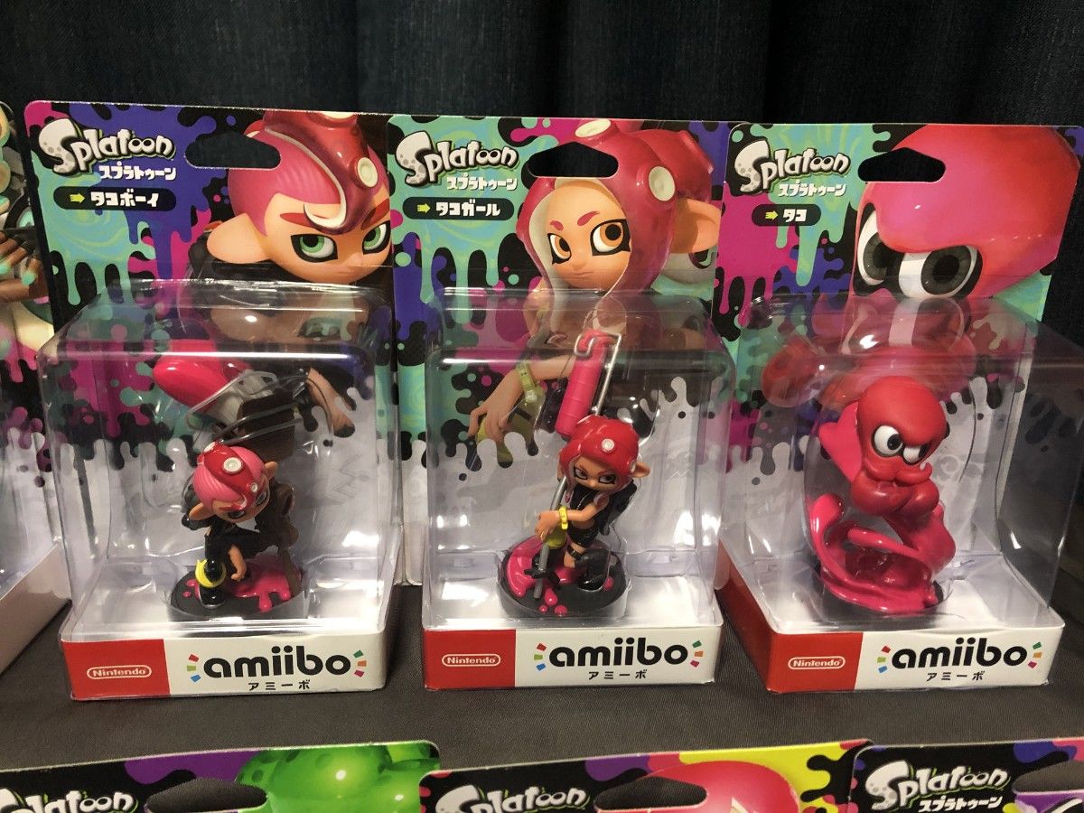 amiibo スプラトゥーン 体セット 限定カラーあり｜PayPayフリマ