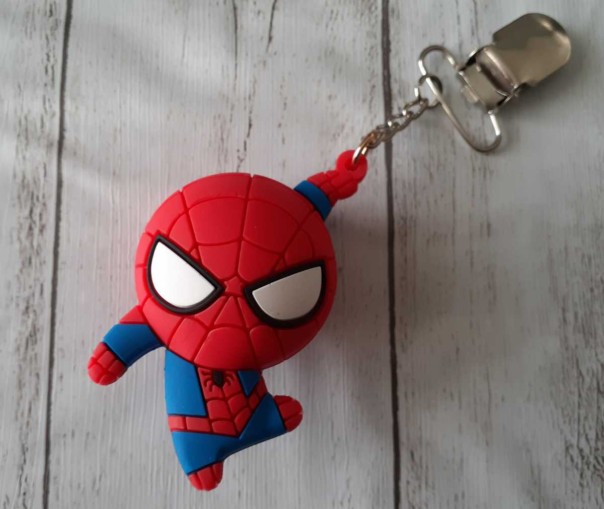 売店 ゴルフ アクセサリー パターカバーキャッチャー キーホルダー SpiderMan