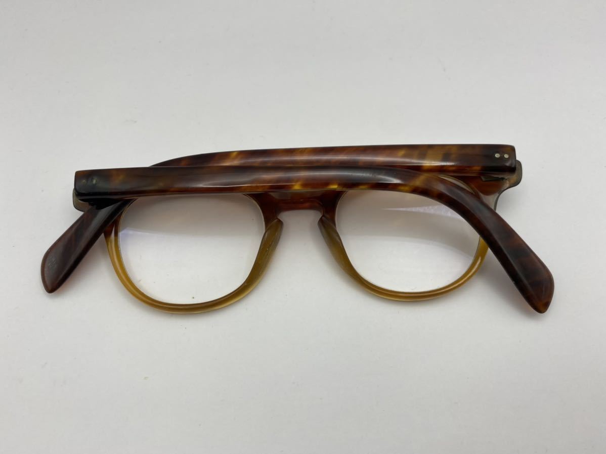 本鼈甲　眼鏡　フレーム　日本製　ビンテージ　べっ甲　メガネ　度に入り　レトロ_画像10