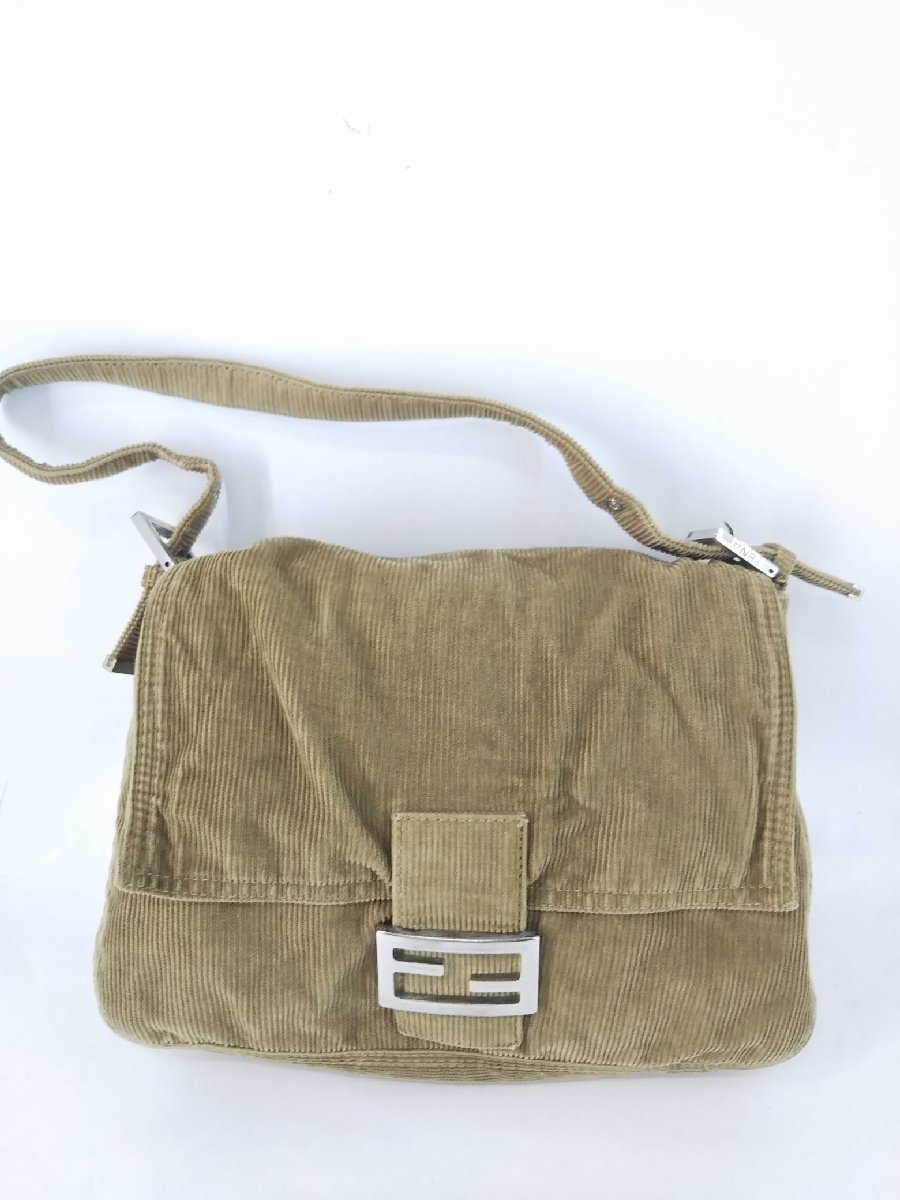 FENDI フェンディ マンマバケット コーデュロイ ズッキーノ ワン