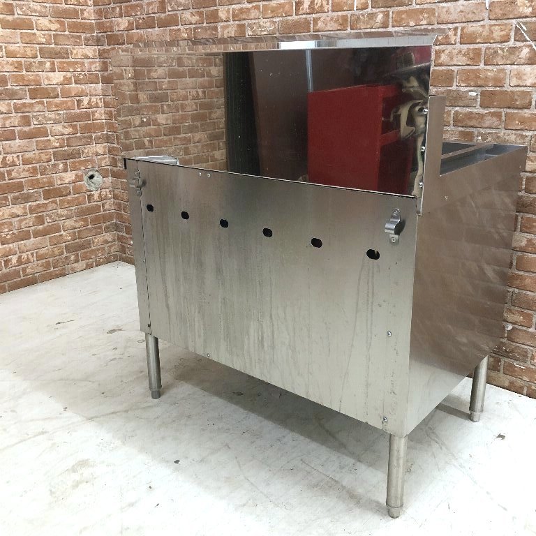 ★☆*22R343 tanico タニコー 湯がき槽付 湯煎器 角型茹で麺機 TYU-90 2020年製 LPガス プロパンガス 業務用 厨房 動作確認済み♪☆★_画像10