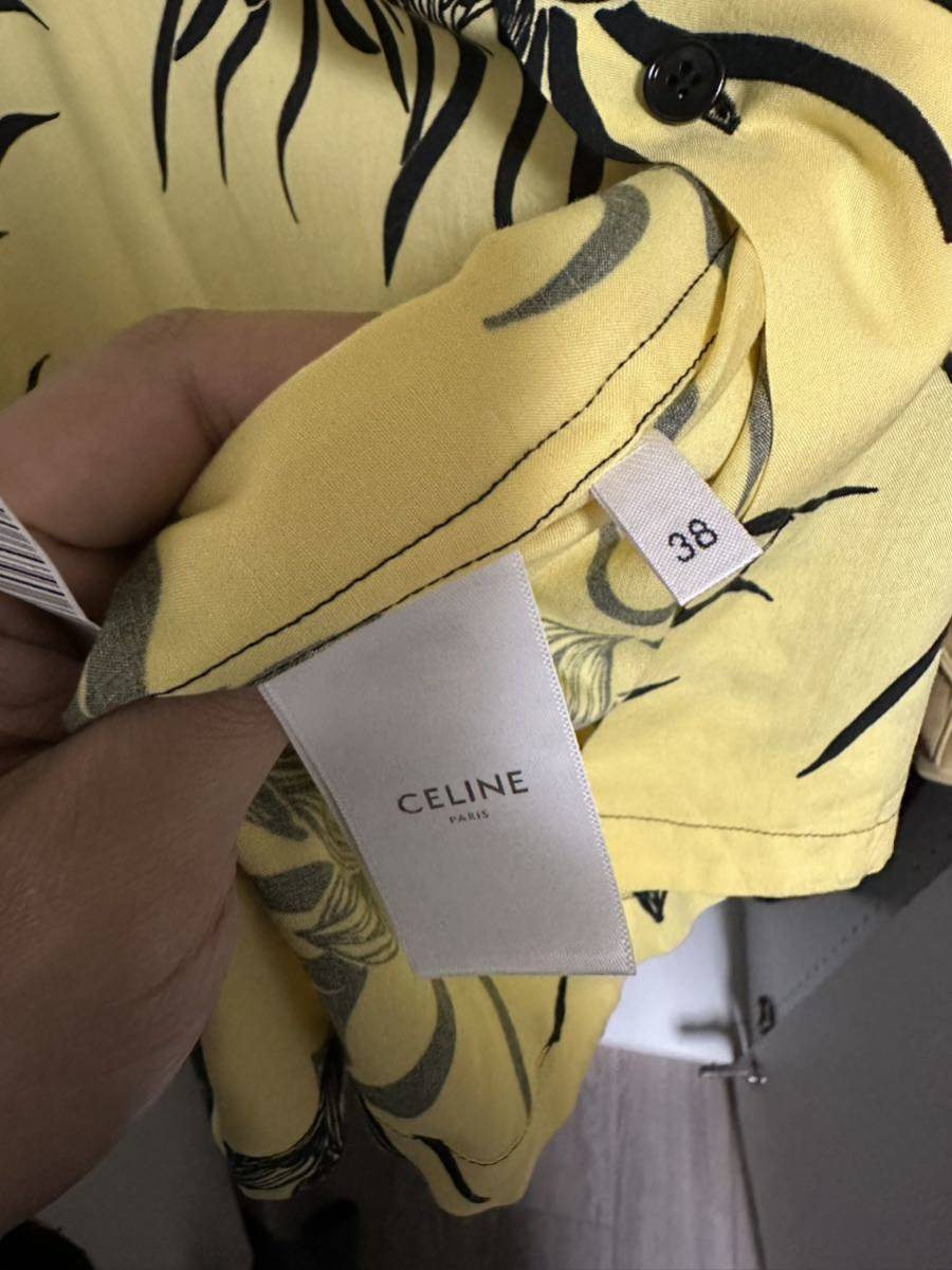 CELINEセリーヌ アロハシャツ サイズ38 半袖シャツ シャツ 激レア サン