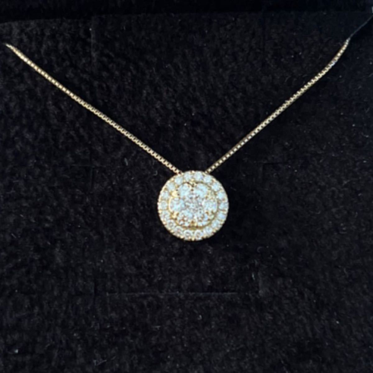 PT✧︎天然ダイヤモンド 0.30ct☆超ロングラインペンダントトップ