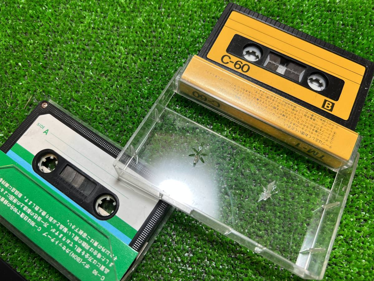 古いカセットテープ56本まとめて / MACH HIGH OUTPUT C60・BON Cassette C90・TOSHIBA C-60TD・RIVER ttone A-Ⅲ90・Sunrise C-60 他
