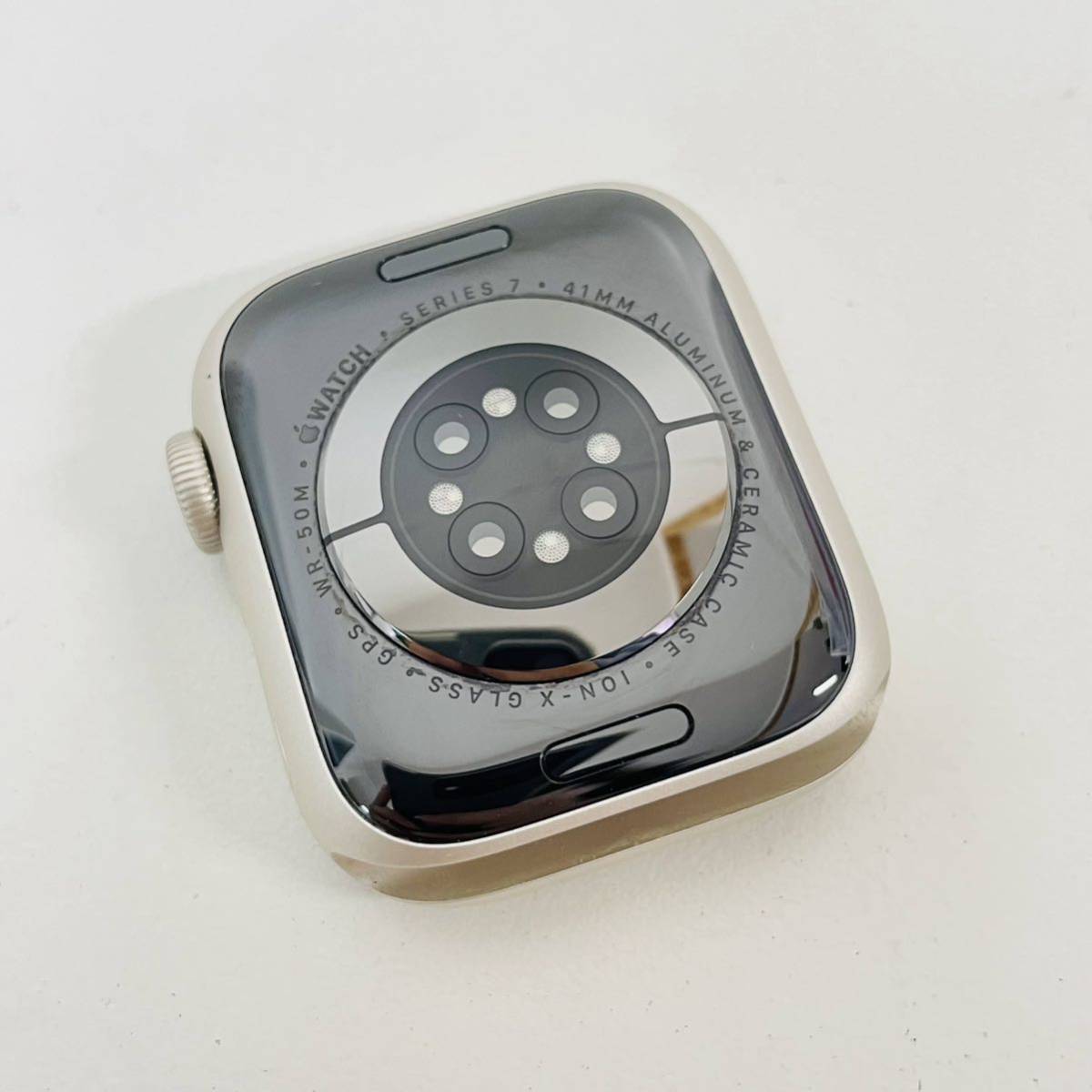 美品 バッテリー良好Apple Watch Series 7 GPSモデル 41mm スター
