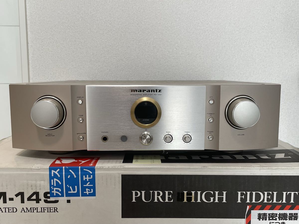 ヤフオク! - Marantz PM-14S1 マランツプリメインアンプ