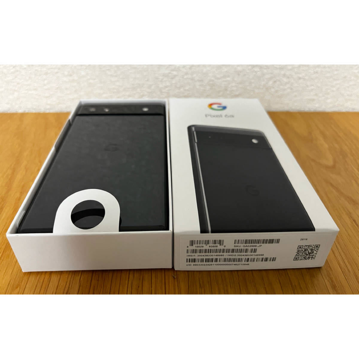 未使用 新品 Google Pixel 6a チャコール 128GB 一括購入 SIMフリー