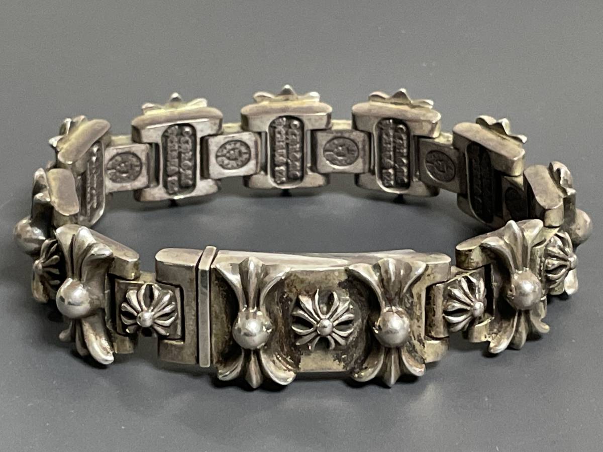 日本メーカー新品 CHROME HEARTS クロムハーツ H LINK BRACELET Hリンク ブレスレット CHプラス kids