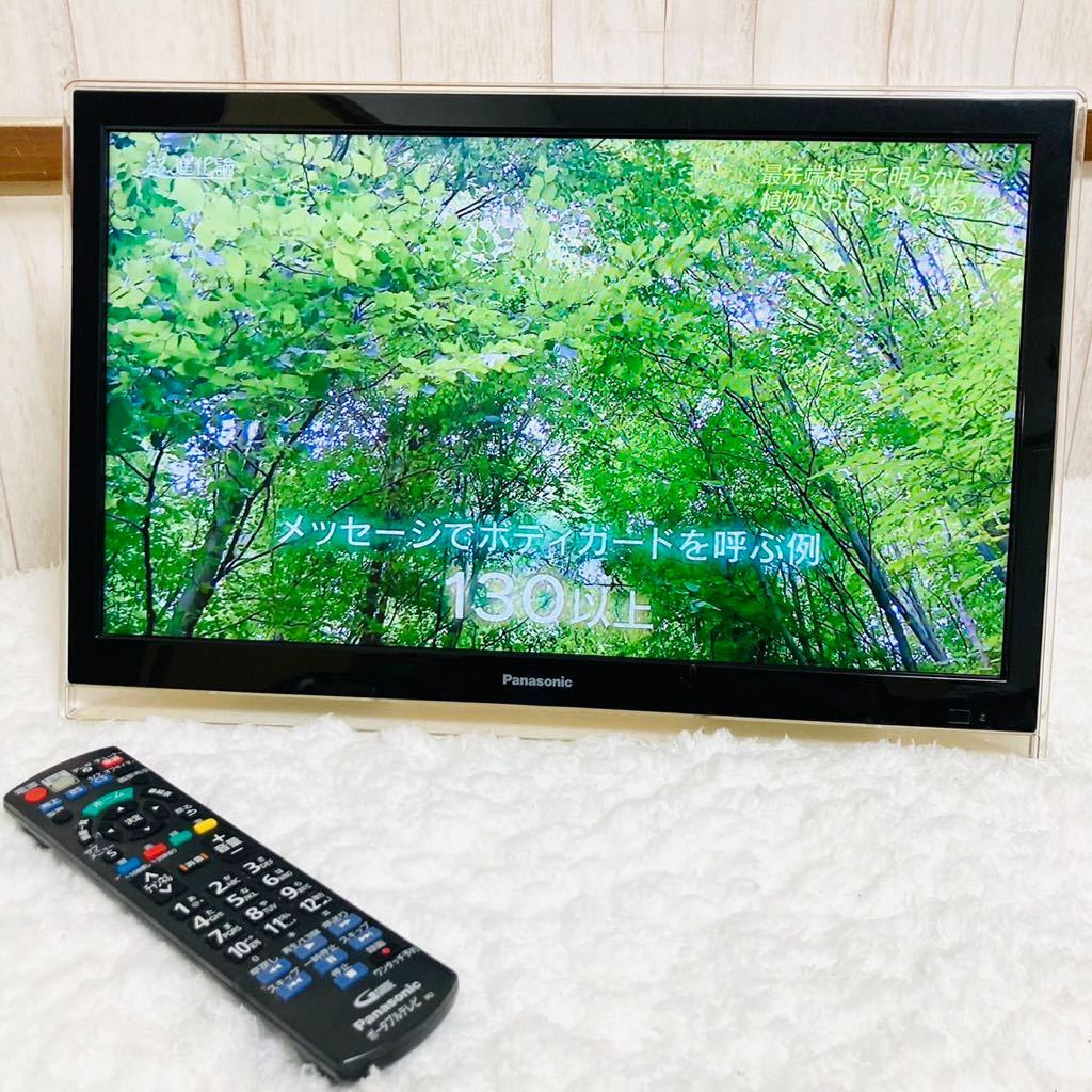 Panasonic パナソニック プライベートビエラ 液晶テレビ UN-19F5D UN-E5S チューナー付