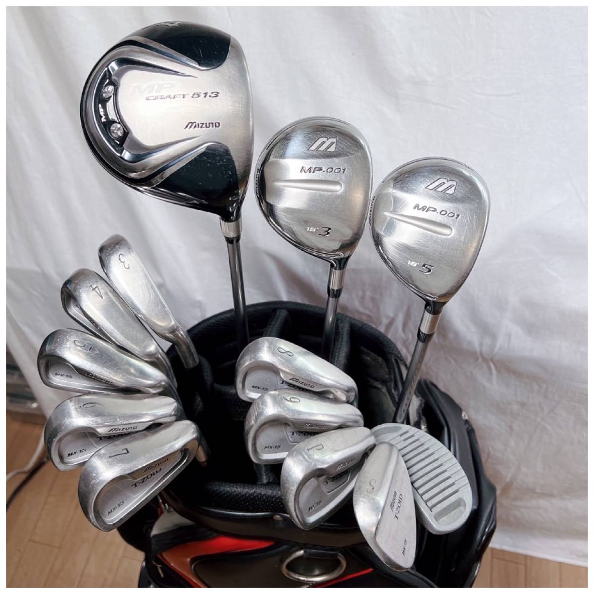 履き心地◎ 339/メンズ☆名器 Mizuno Pro FORGED ゴルフクラブセット