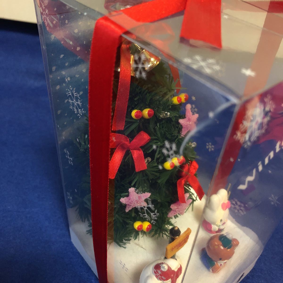 ハローキティ キティ キャシー ティッピー クリスマスツリー クリスマス ジオラマ フィギュア オルゴール 点灯 サンリオ