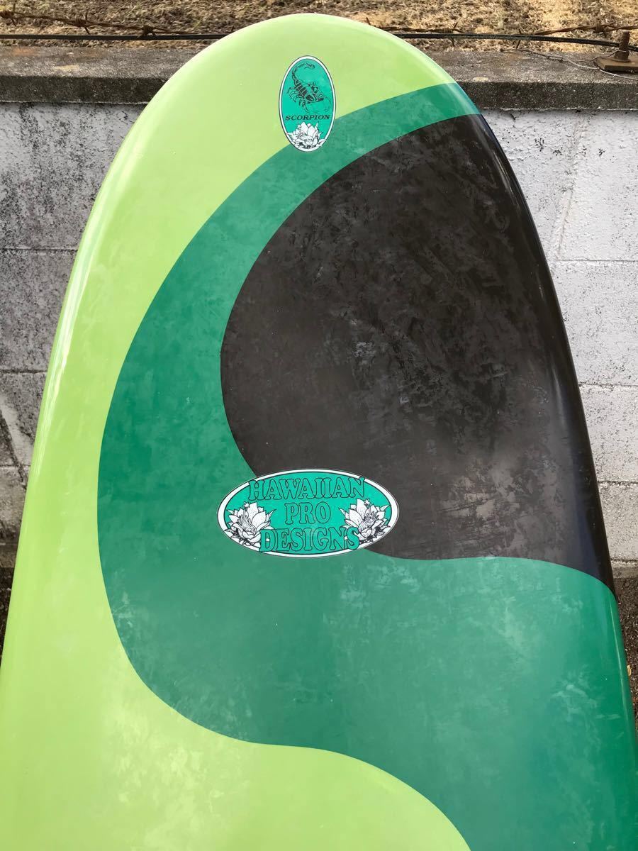 配送料込 Doald Takayama Scorpio 6'4 ハワイアンプロデザイン ドナルドタカヤマ スコーピオン