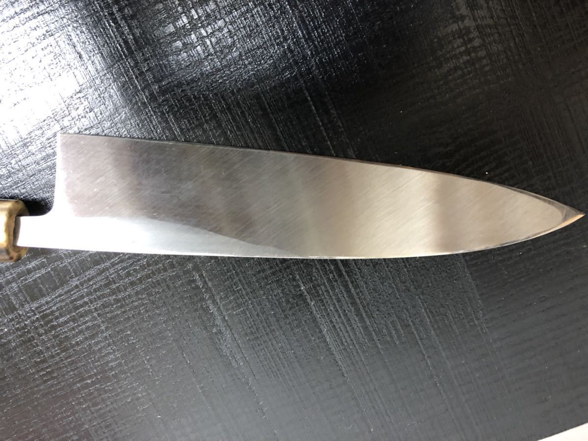 交換無料! 正本 本霞 玉白鋼 鎌形薄刃 22.5cm KS0722