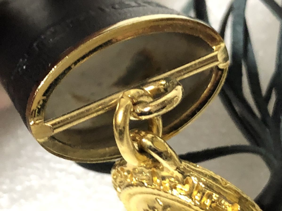 VERSACE ヴェルサーチ ライターケース フリンジ ゴールドカラー