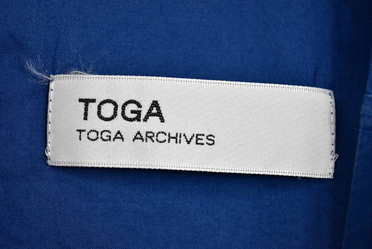 TOGA トーガ　リラックスカットソー　ワイド　ブラウス　クルーネック Tシャツ　シンプル　レディース　1104M310_画像3