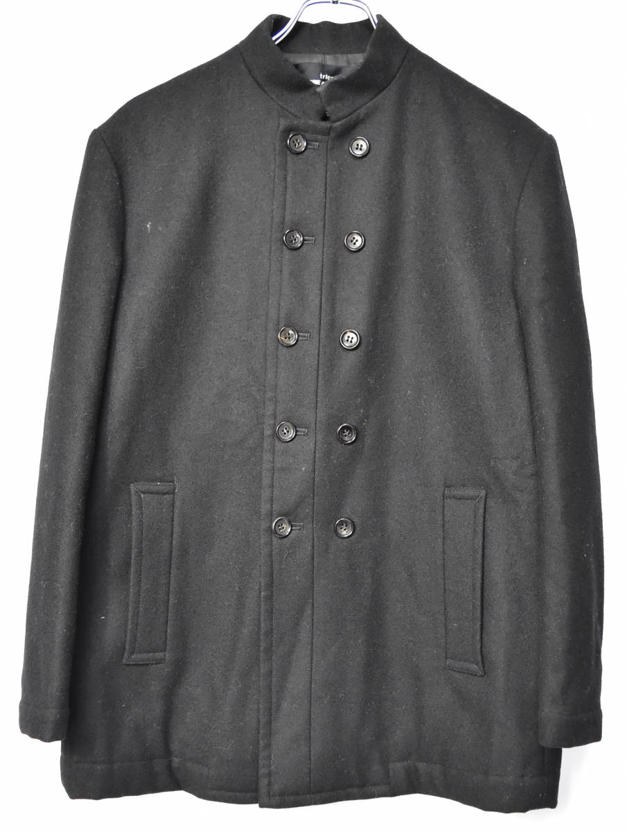 最も完璧な tricot COMME des GARCONS ノーカラー ウールジャケット
