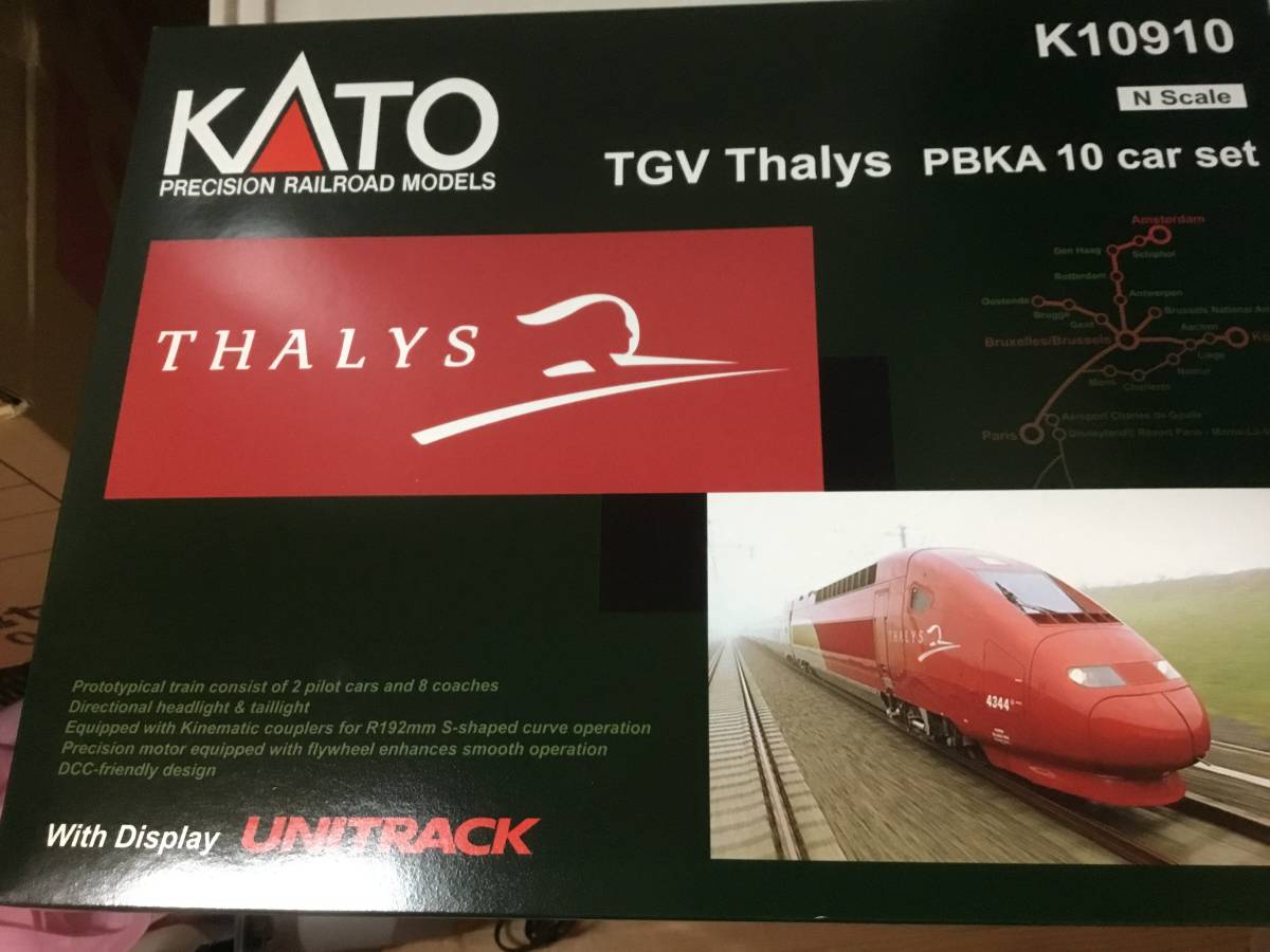 KATO k10910. TGV. Thales (タリス) 商品细节 | Yahoo! JAPAN Auction