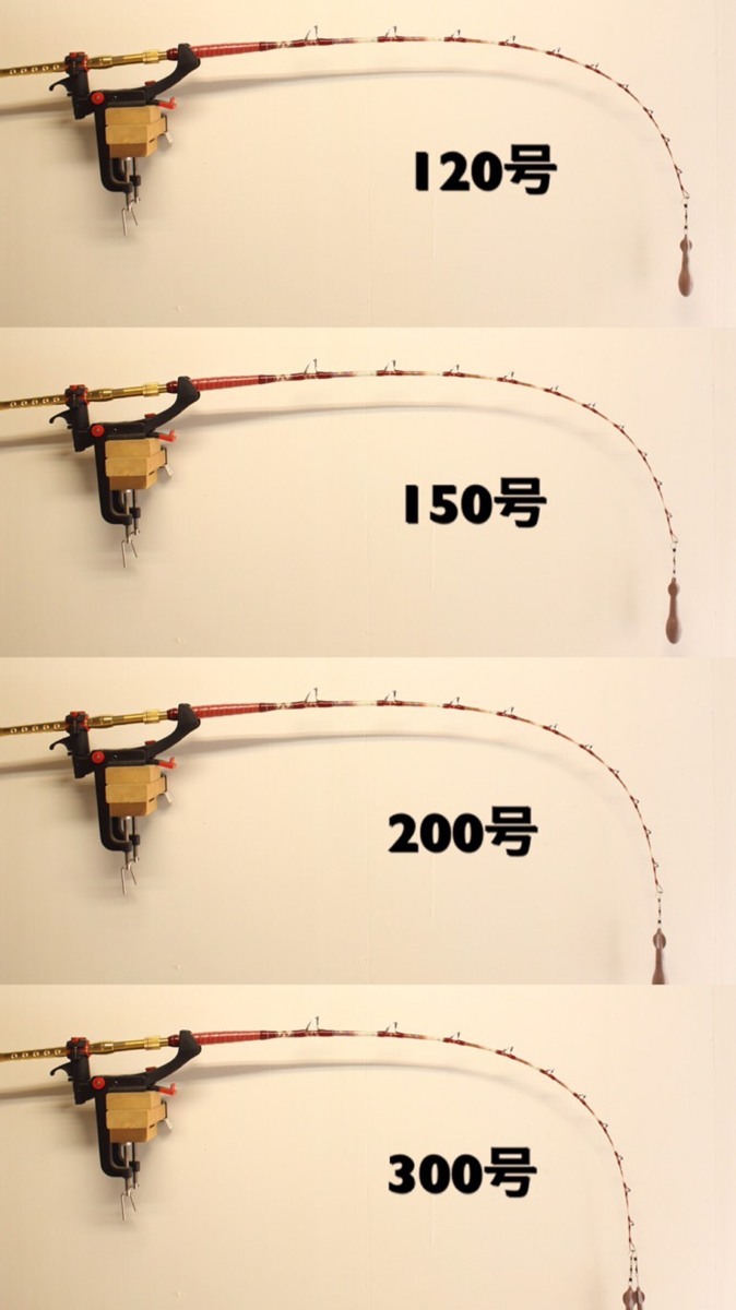 総糸巻 バトルシップス 185-150~300号 スタンディング キハダ カンパチ ヒラマサ ブリ モロコ(クエ) 大物 ワインレッド_画像10
