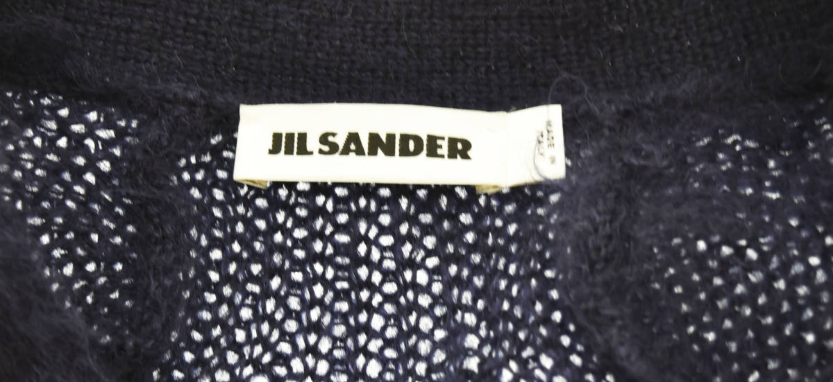 ◯ JIL SANDER ジルサンダー 18AW Wool Silk Knit カーディガン