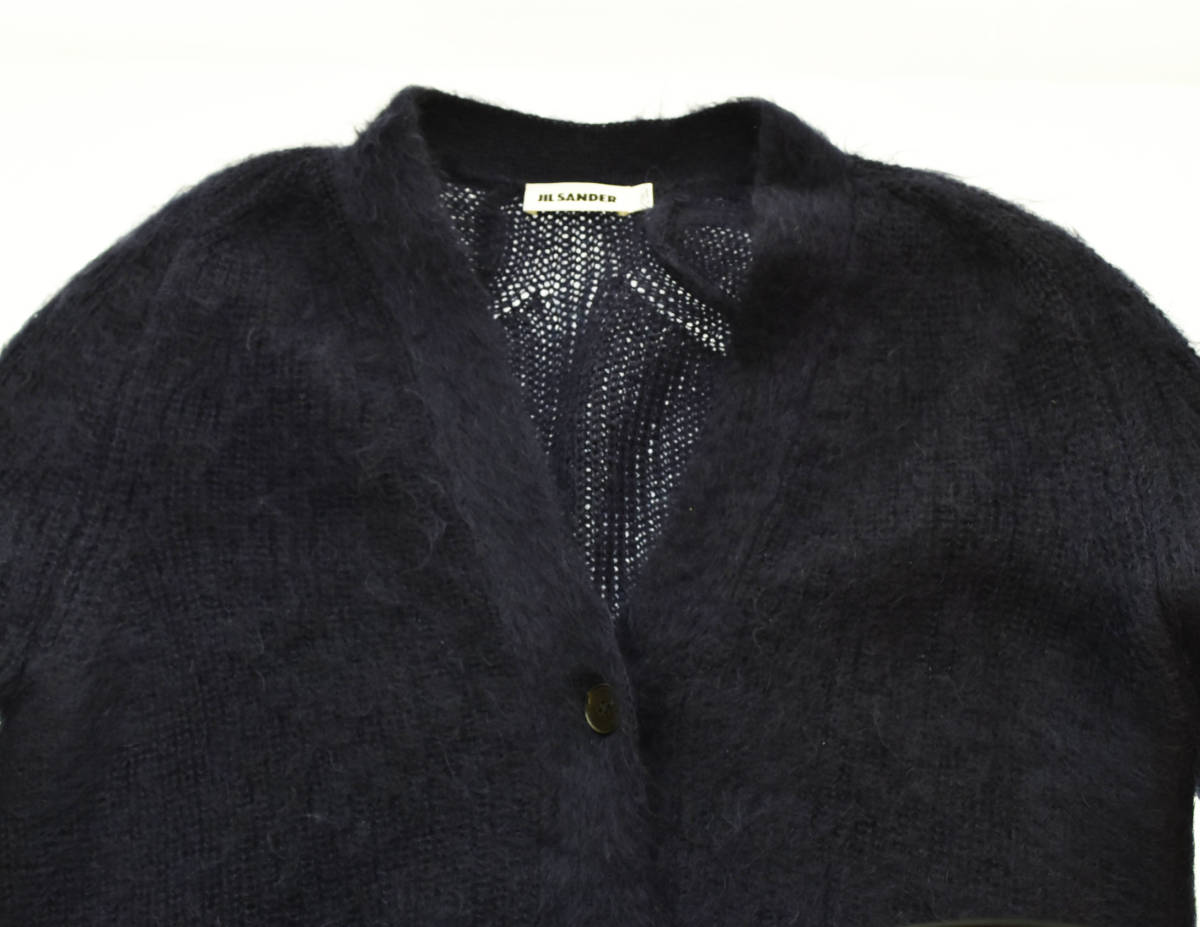 ◯ JIL SANDER ジルサンダー 18AW Wool Silk Knit カーディガン