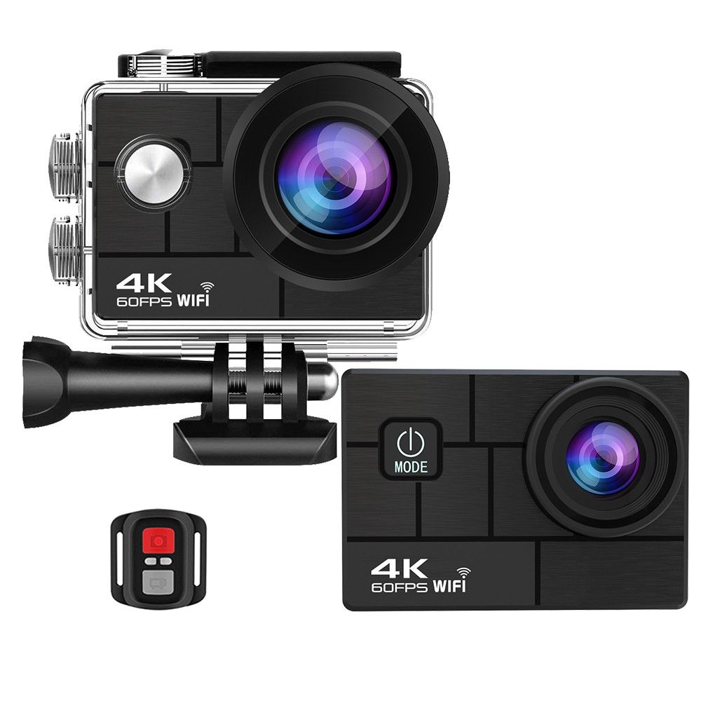 Ultra HD 4K/60fps 24MP WiFi 2" 170DSport  Anti-Shake Action Camer