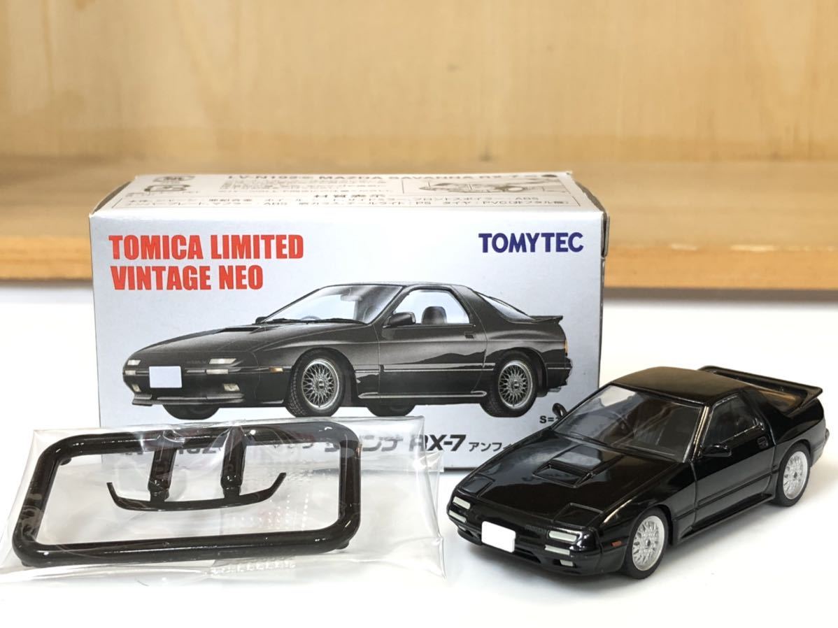 ② 未開封品 トミカ リミテッドヴィンテージネオ LV-N192E マツダ サバンナ RX-7 アンフィニ 89年式 ブラック_画像1