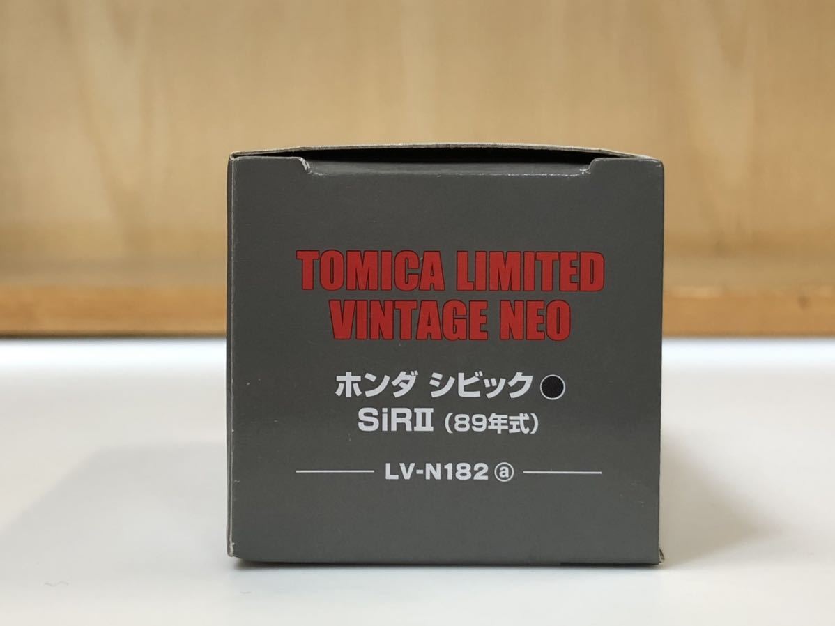 ② 未開封品 トミカ リミテッドヴィンテージネオ LV-N182A ホンダ シビック SiRⅡ 89年式 _画像8