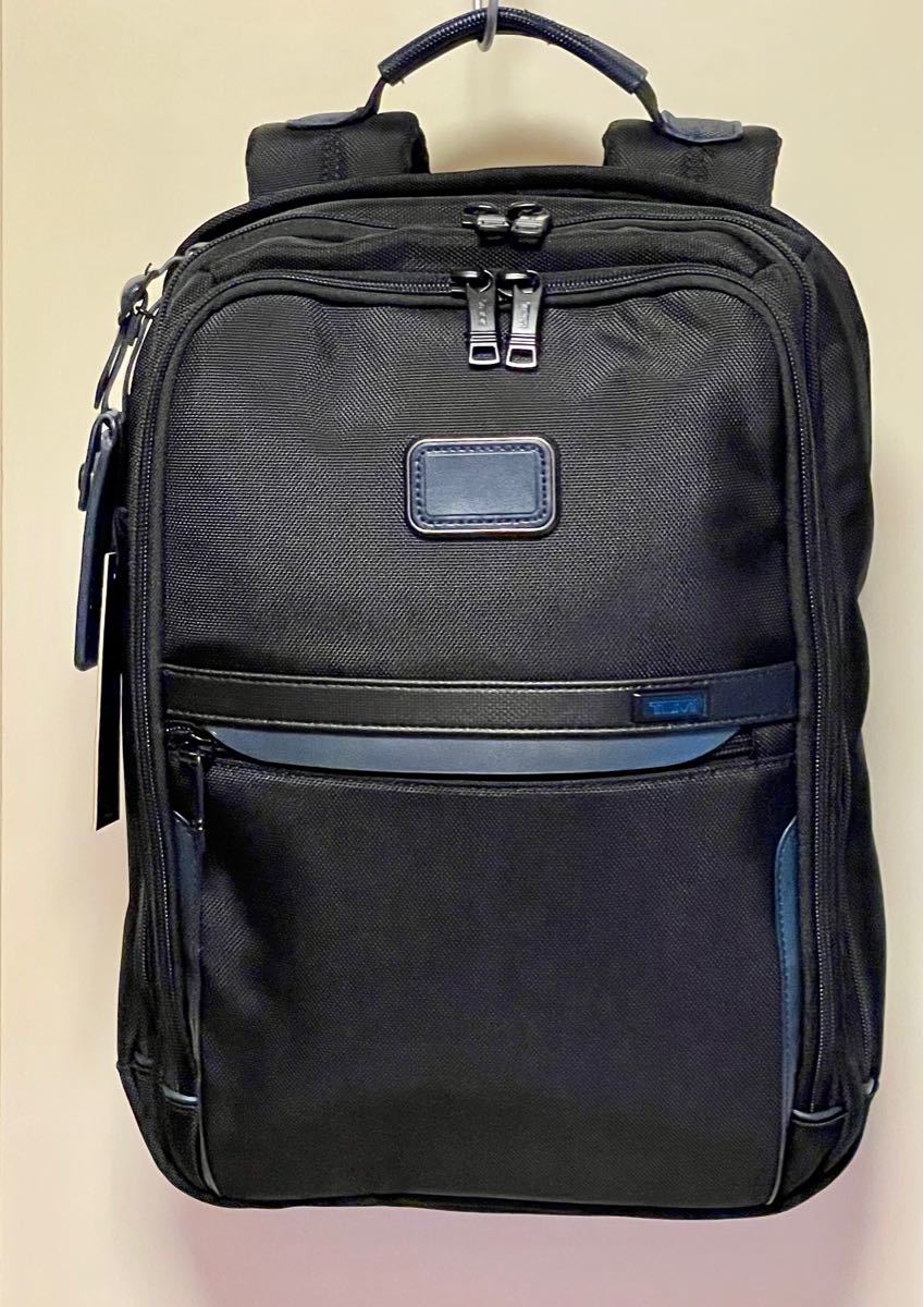 注文割引 【未使用】TUMI Slim 青パッチ バックパック リュック/バック