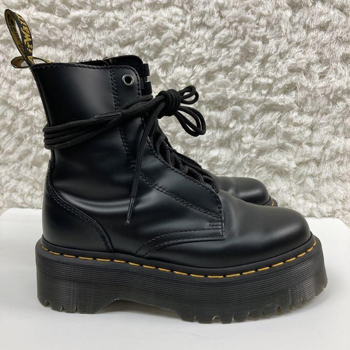定番人気! 美品✨ドクターマーチン JARRICK 8 TIE BOOT ブーツ 黒 3UK