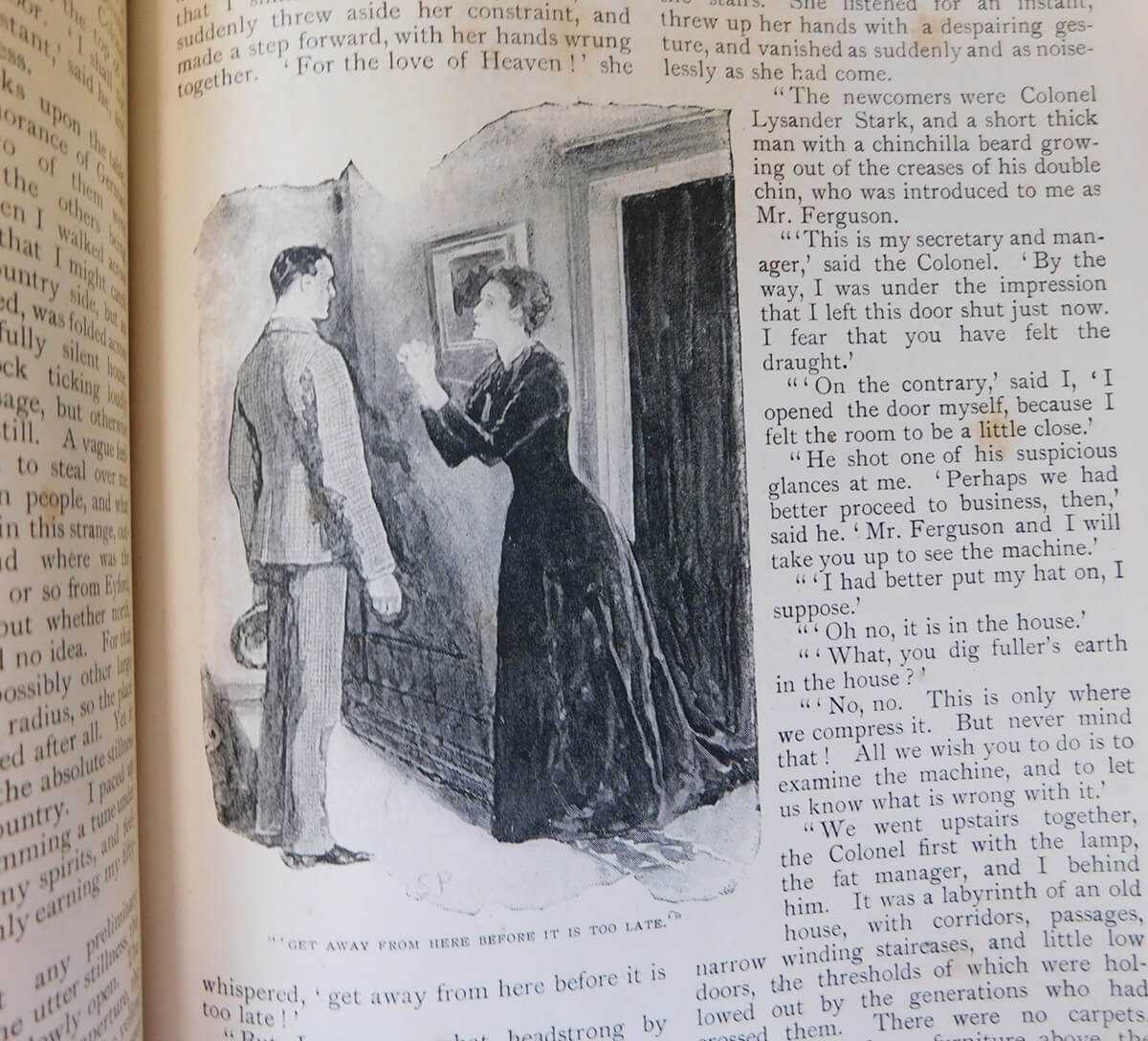 1892年3月号　シャーロック・ホームズ　原書　ストランドマガジン　技師の親指　Sherlock Holmes　The Strand Magazine　Engineer's Thumb_画像6