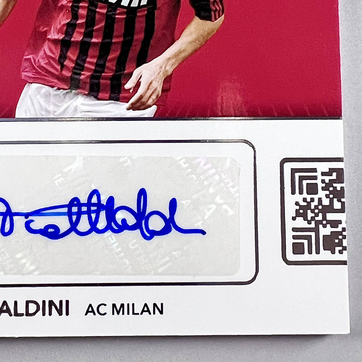 【世界限定99枚】マルディーニ 直筆サイン ACミラン イタリア代表 auto セリエA Autographs Paolo Maldini AC Milan Panini Chronicles _画像6